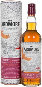 Віскі односолодове Ardmore 12 Y.O. Portwood 0.7 л 46% в п/у (5010019637956)