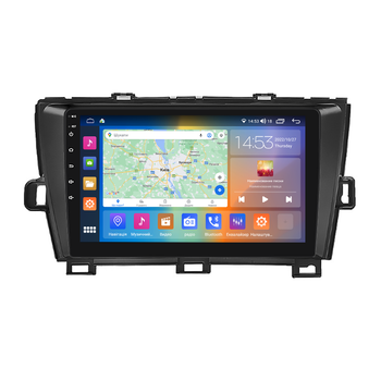 Штатная магнитола 9" Lesko для Toyota Prius III (XW30) 2009-2011 2/32Gb CarPlay 4G Wi-Fi GPS Prime Тойота