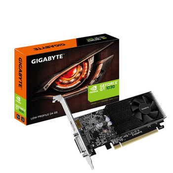 Gigabyte PCI-Ex GeForce GT 1030 Low Profile 2GB DDR4 (64bit) (1151/2100) (DVI, HDMI) (GV-N1030D4-2GL)