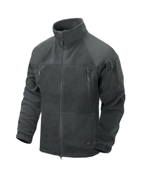 Куртка толстовка флисовая Stratus Jacket - Heavy Fleece Helikon-Tex Shadow Grey L Тактическая мужская