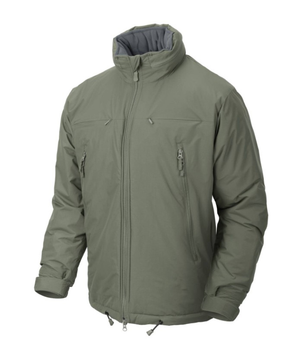 Куртка Husky Tactical Winter Jacket Climashield Apex 100G Helikon-Tex Alpha Green (Серый) L Тактическая