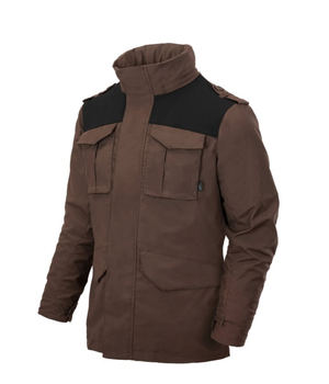 Куртка Covert M-65 Jacket Helikon-Tex Earth Brown/Black S Тактична чоловіча