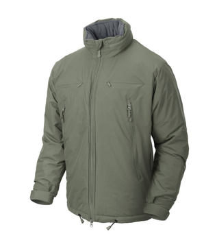 Куртка зимняя Husky Tactical Winter Jacket - Climashield Apex 100G Helikon-Tex Alpha Green (Серый) XXL Тактическая