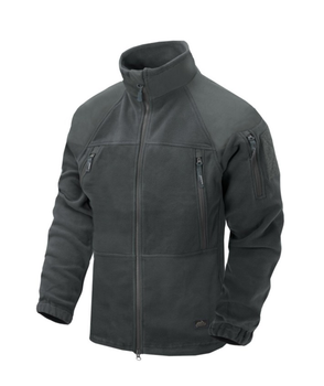 Куртка толстовка флисовая Stratus Jacket - Heavy Fleece Helikon-Tex Shadow Grey XXXL Тактическая мужская