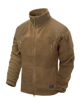 Куртка толстовка флисовая Stratus Jacket - Heavy Fleece Helikon-Tex Coyote S Тактическая мужская