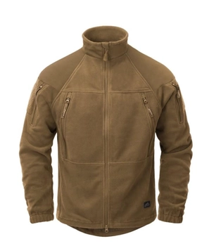 Куртка толстовка флисовая Stratus Jacket - Heavy Fleece Helikon-Tex Coyote S Тактическая мужская