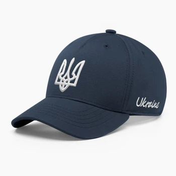 Кепка бейсболка мужская INAL с гербом Украины XL / 59-60 Синий 36559