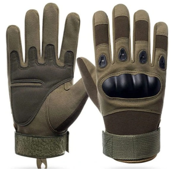 Бойові армійські рукавички для виживання Олива розмір L (Alop) надійний захист і комфорт в екстремальних умови надійний захист і свобода руху незамінний інструмент на полі бою