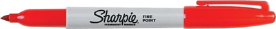 Marker permanentny Sharpie Fine 1 mm 1 szt. Czerwony (S0810940)