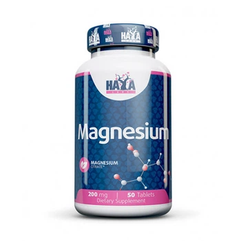 Магний цитрат Haya labs Magnesium Citrate 200 mg 50 tab, мінеральна добавка