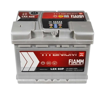 Автомобільний акумулято FIAMM Titanium Pro 60Аh 540А L+