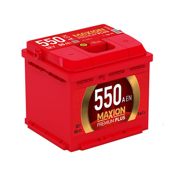 Автомобільний акумулятор MAXION Premium Plus 55Аh 550 R+