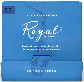 Трости для альт саксофона D'Addario Royal - Alto Sax #3.0 - 25 Pack
