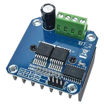Драйвер шагового двигателя BTS7960, до 43А, Arduino (117345)
