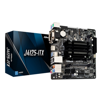 Материнська плата ASRock J4125-ITX Mini ITX