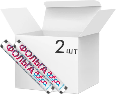Упаковка фольги алюмінієвої Добра Господарочка 10 м х 2 шт (4820086520300)