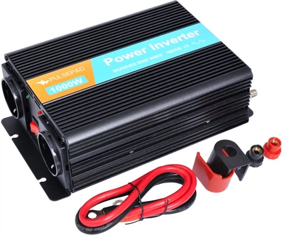Инвертор напряжения Pulsepad MSW-1000 12V 1000W Modified Sine Wave