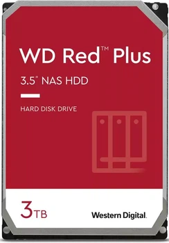 Жорсткий диск WD 3TB 3.5" 5400 128MB SATA Red Plus NAS