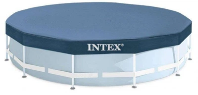 Защитный тент Intex 28031 для круглых каркасных бассейнов диаметр 366 см