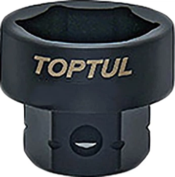 Головка Toptul ударна низькопрофільна з 6-гр. хвостовиком 1/2" 17 мм (KABR1617)
