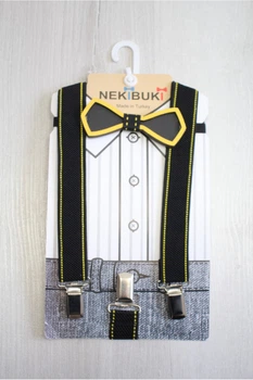 Подтяжки Nekibuki Черный (2125000715193)