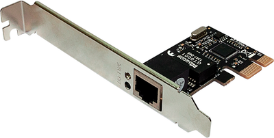 Сетевая карта Frime PCI-E x1 Gigabit Ethernet RTL8111C (NCF-GbLanRTL02.LP)