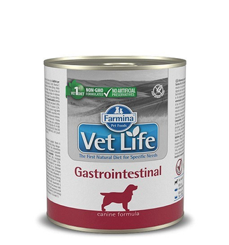Вологий лікувальний корм для собак Farmina Vet Life Gastrointestinal дієт. харчування, при захворюванні ШКТ, 300 г (8606014102796)