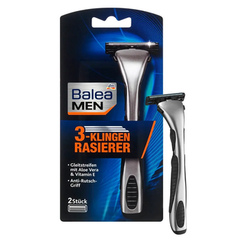 Станок для гоління Balea Men Rasierer 3 Klingen з 3 лезами
