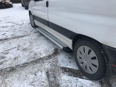 Peugeot Partner 1996-2008 Боковые алюминиевые пороги Maya V2 (2 шт.)