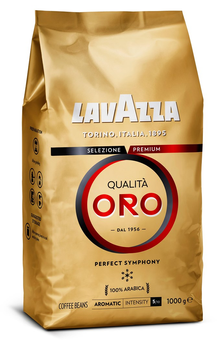 Kawa ziarnista Lavazza Qualita Oro 1 kg (8000070020566_8000070020559)