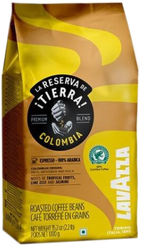 Kawa ziarnista Lavazza Tierra Kolumbia 100% Arabica 1 kg (8000070017412)