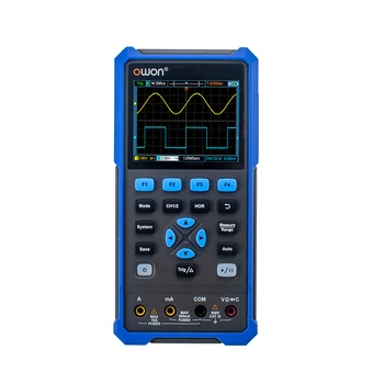 Портативный осциллограф (100 МГц, 2 канала, генератор сигналов) OWON HDS2102S