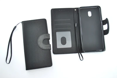 Чехол книжка для телефона Xiaomi Redmi 8A Pattern Black
