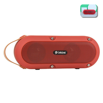Портативная беспроводная Bluetooth колонка Celebrat SP-5 TF card micro usb Красная