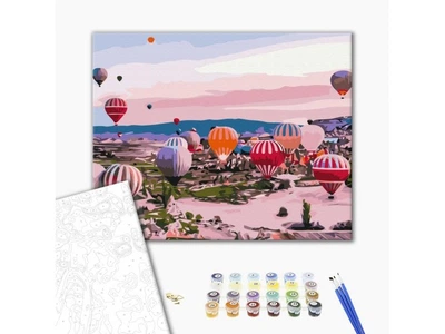 Картина по номерам Каппадокия на рассвете, Brushme (40х50 см), BS52587