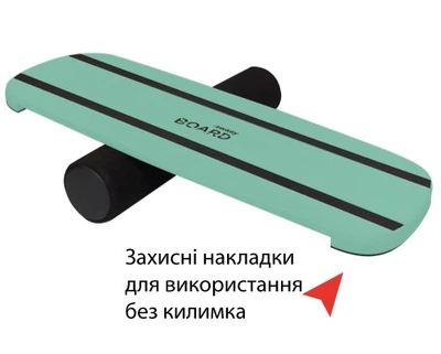 Балансборд SwaeyBoard Бірюзовий 10 см валик