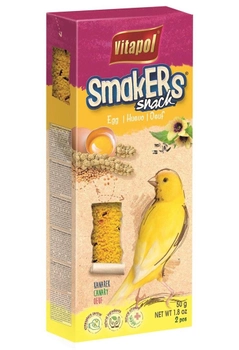 Ласощі Vitapol Smakers для канарок з яйцем 2 шт (5904479025074)