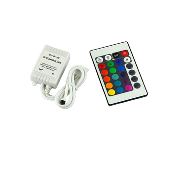 Контролер RGB PROLUM інфрачервоний (IR, 24 кнопки 6A) 402009