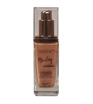 Сияющий бронзер для лица и тела Technic Face and body illuminator Body Glimmer Sunset 40 мл. Бронзовый