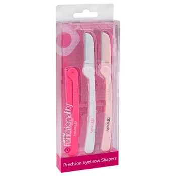 Бритва для оформления бровей Royal Cosmetic Eyebrow Shapers Razors Набор из 3шт.