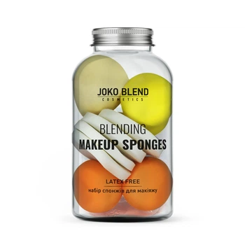 Набір спонжів для макіяжу Joko Blend Drop Blending Makeup Sponges 4823109400436