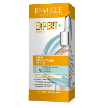 Энергизирующая сыворотка-активатор Revuele для лица Expert+ 30 мл 5060565100541