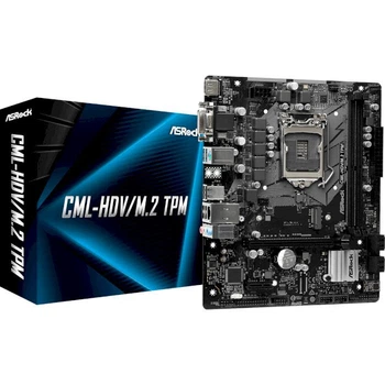 Материнская плата ASROCK CML-HDV/M.2 TPM