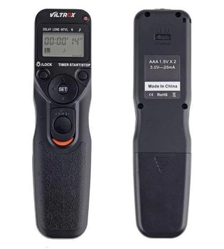 Проводной пульт управления тросик Viltrox с таймером и LCD - MC-C1 (для RS-60E3) для Pentax программируемый