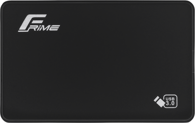 Внешний карман Frime для 2.5" SATA HDD/SSD Plastic USB 3.0 up to 5Gb/s Black (FHE10.25U30)
