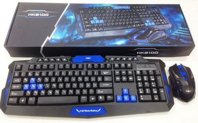 Комплект беспроводные клавиатура с мышкой KEYBOARD HK-8100