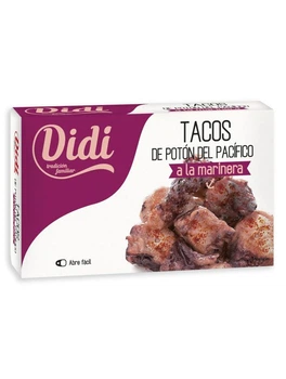 Восьминіг консервований Didi Tacos Marinera в соусі маринера 111г