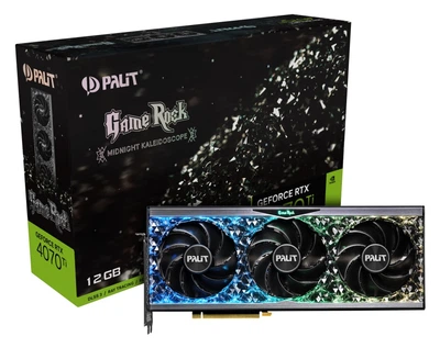 Видеокарта GF RTX 4070 Ti 12GB GDDR6X GameRock Palit (NED407T019K9-1045G)