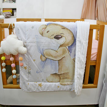 Плед детский Lamon Sleeping Bear 100х80 см (BB- 12115)