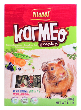 Karma pełnoporcjowa dla świnek morskich VITAPOL Karmeo Premium 500g (5904479013002)